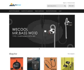 Wecool.in(Bluetooth Earphones Headphones Earbuds Headsets Charging Cables) Screenshot