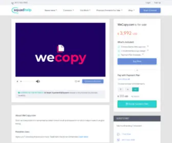 Wecopy.com(wecopy) Screenshot