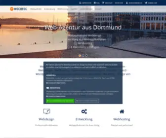 Wecotec.de(Webagentur) Screenshot
