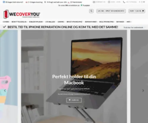 Wecoveryou.dk(Reparationer, Covers M.m) Screenshot