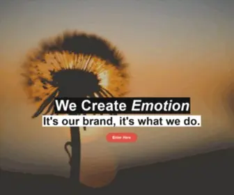 Wecreateemotion.com(We Create Emotion) Screenshot