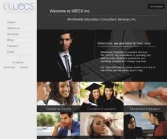 Wecseval.com(WECS Inc) Screenshot