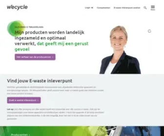 Wecycle.nl(Inleveren is terugkrijgen) Screenshot