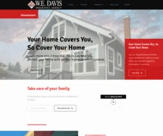 Wedavis.com(W.E. Davis) Screenshot