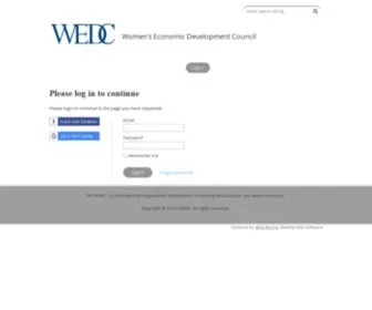 Wedc-Online.net(WEDC) Screenshot