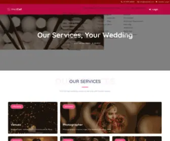 Wedcell.com(Best wedding planner company in delhi) Screenshot