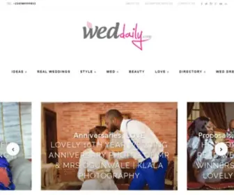 Weddaily.com(Weddaily) Screenshot