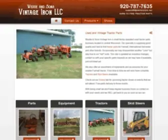 Weddeandsons.com(Wedde & Sons Vintage Iron) Screenshot