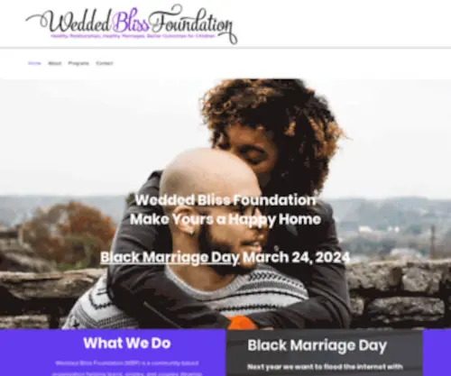 Weddedblissinc.com(Healthy Relationships) Screenshot