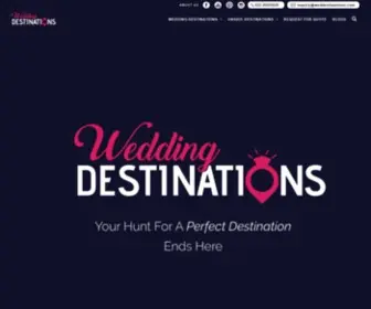 Weddestinations.com(Weddestinations) Screenshot