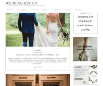 Wedding-Boston.net(Wedding Inspiration) Screenshot