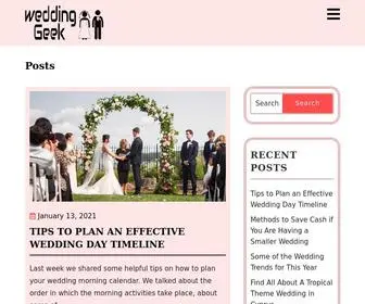Wedding-Geek.com(Wedding Geek) Screenshot