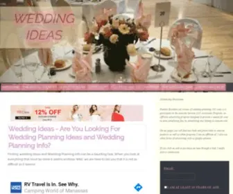 Wedding-Planning-101.com(Wedding Ideas) Screenshot