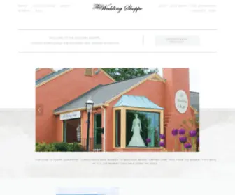 Wedding-Shoppe.com(The Wedding Shoppe) Screenshot