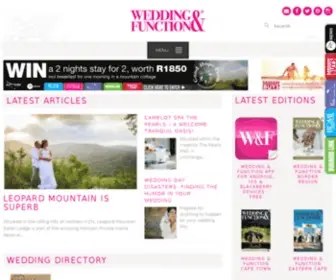 Weddingandfunction.co.za(Wedding and Function) Screenshot