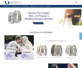 WeddingbandsWorld.com(Diamond Wedding Rings & Bands) Screenshot