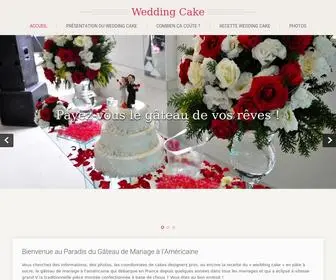 Weddingcakes.fr(Wedding Cake France) Screenshot