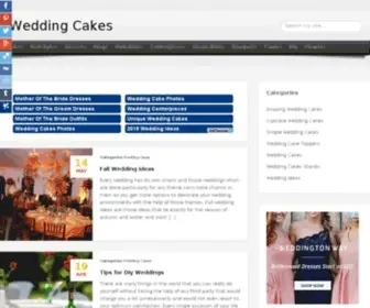 Weddingcakesx.com(Wedding Cakes) Screenshot