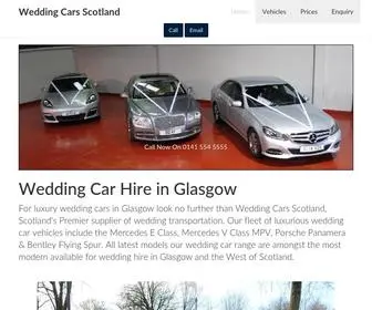 Weddingcarsscotland.com(Wedding Cars Scotland) Screenshot