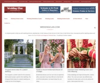 Weddingclan.com(Wedding Clan) Screenshot