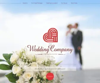 Weddingcompanyniagara.com(The Wedding Company of Niagara offers a full range of wedding services inc) Screenshot