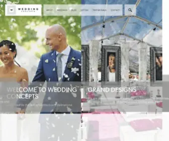 Weddingconcepts.co.za(Wedding Concepts) Screenshot