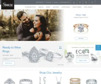 Weddingdaydiamonds.com(Engagement Rings) Screenshot