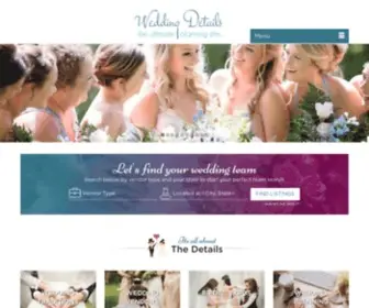 Weddingdetails.com(Wedding Details) Screenshot