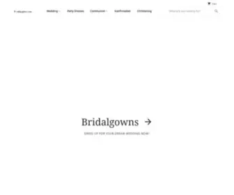 Weddingdress.com(Scandinavian designed weddingfashion) Screenshot