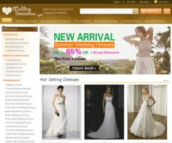 Weddingdressbraw.com(Cheap wedding dresses and prom dresses) Screenshot