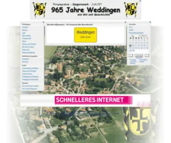 Weddingen.de(Ein Ort mit Geschichte) Screenshot