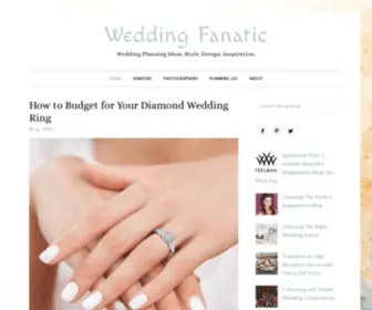 Weddingfanatic.com(Wedding Fanatic) Screenshot