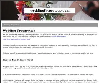 Weddingfavorstogo.com(Weddingfavorstogo) Screenshot