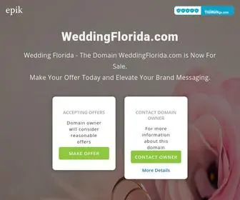 Weddingflorida.com(Wedding) Screenshot