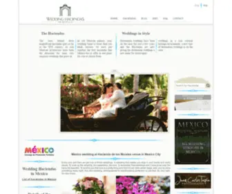 Weddinghaciendasofmexico.com(Weddinghaciendasofmexico) Screenshot