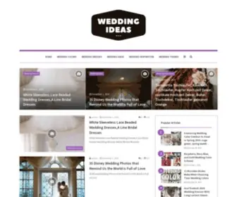 Weddingideasmax.com(Wedding Ideas) Screenshot