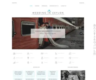 Weddinginceylon.com(Wedding in Ceylon) Screenshot