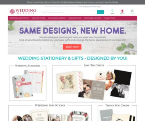 Weddingpaperie.com(Wedding Paperie) Screenshot