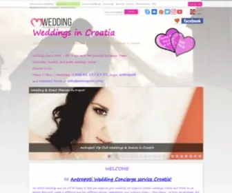 Weddingplanner.com.hr(Vjenčanja) Screenshot