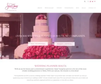 Weddingplannermalta.com(Wedding Planner Malta) Screenshot