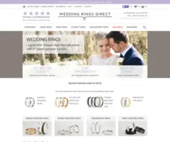 Weddingrings-Direct.com(Wedding Rings Direct) Screenshot
