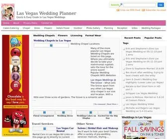 Weddings-Las-Vegas.com(Las Vegas Wedding Planner) Screenshot