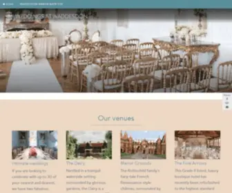 Weddingsatwaddesdon.co.uk(Weddings) Screenshot