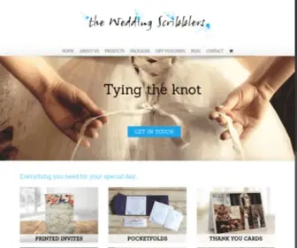 Weddingscribblers.ie(Wedding Stationery) Screenshot