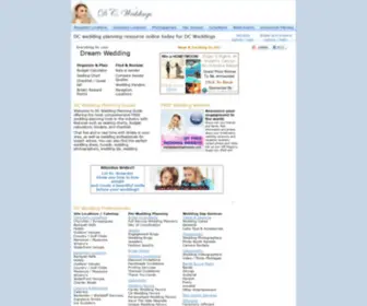 Weddingsdc.com(DC Weddings) Screenshot