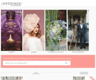 Weddingsinhouston.com(Weddings In Houston) Screenshot