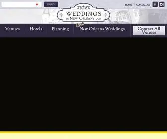 Weddingsinneworleans.com(New Orleans Wedding Venues) Screenshot