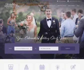 Weddingsitesandservices.com(Wedding Sites and Services in Colorado) Screenshot