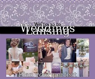 Weddingslansing.com(Plan your perfect wedding) Screenshot