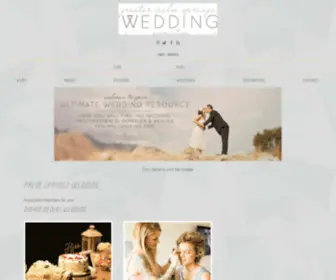 Weddingspalmsprings.com(Palm Springs Weddings) Screenshot